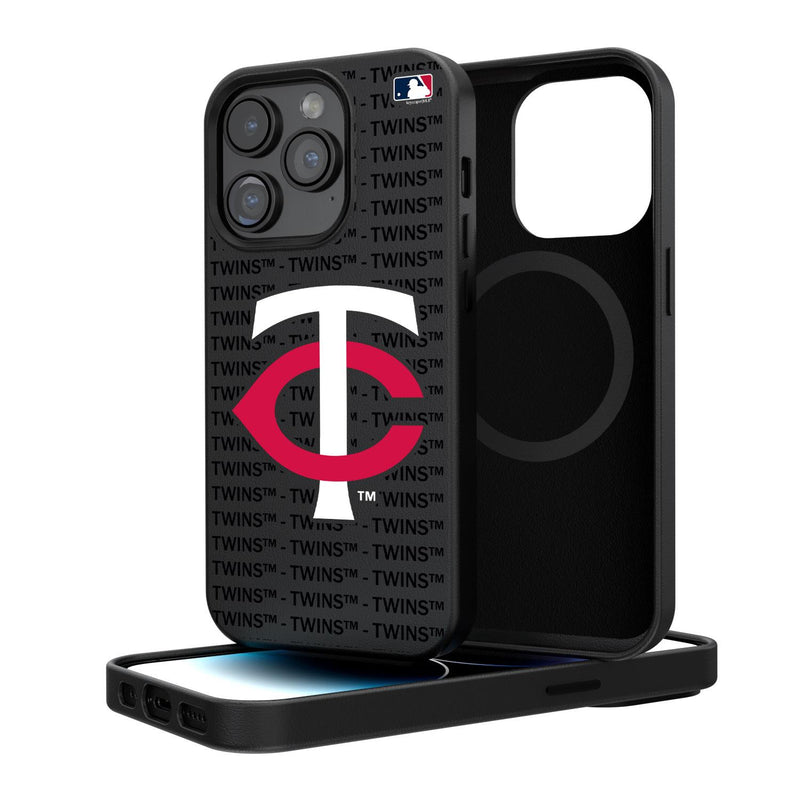 Minnesota Twins Blackletter iPhone Magnetic Case