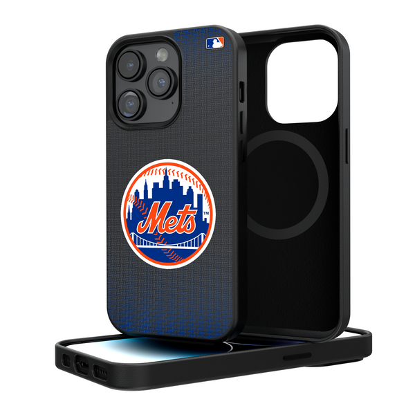 New York Mets Linen iPhone Magnetic Phone Case