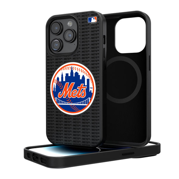 New York Mets Blackletter iPhone Magnetic Case