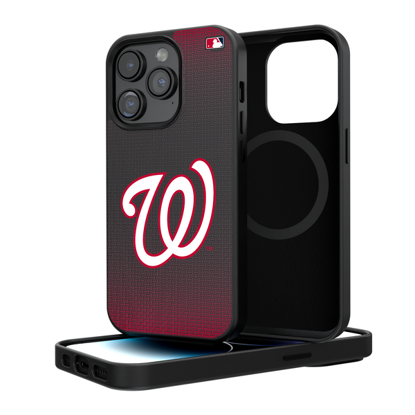 Washington Nationals Linen iPhone Magnetic Phone Case