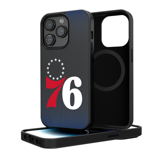 Philadelphia 76ers Linen iPhone Magnetic Phone Case