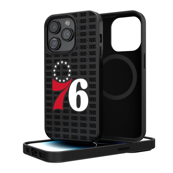 Philadelphia 76ers Blackletter iPhone Magnetic Case