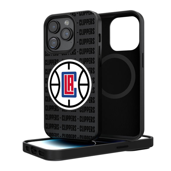 Los Angeles Clippers Blackletter iPhone Magnetic Case