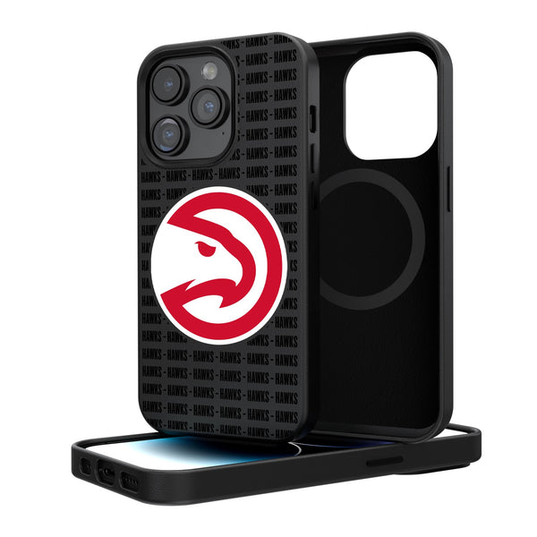 Atlanta Hawks Blackletter iPhone Magnetic Case