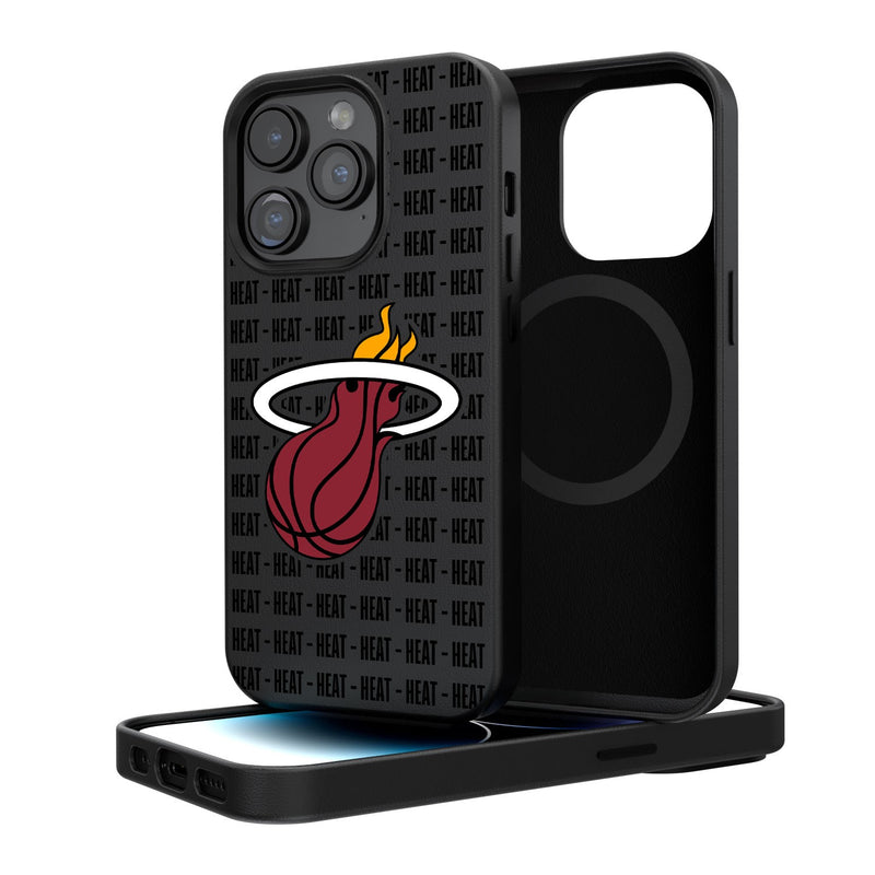 Miami Heat Blackletter iPhone Magnetic Case