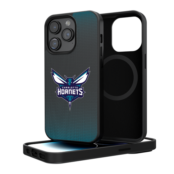 Charlotte Hornets Linen iPhone Magnetic Phone Case