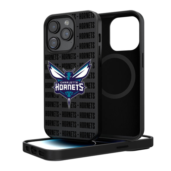 Charlotte Hornets Blackletter iPhone Magnetic Case