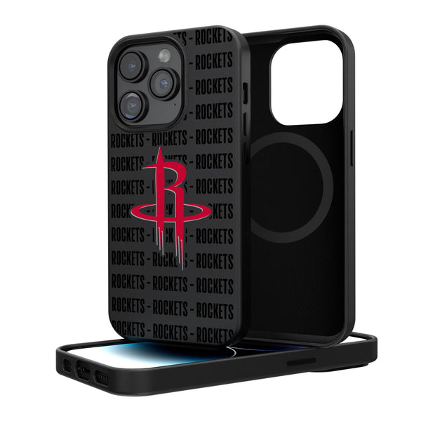 Houston Rockets Blackletter iPhone Magnetic Case