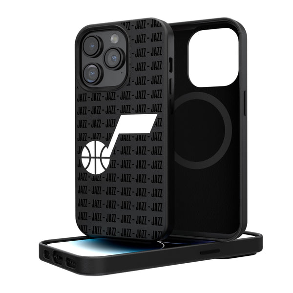 Utah Jazz Blackletter iPhone Magnetic Case