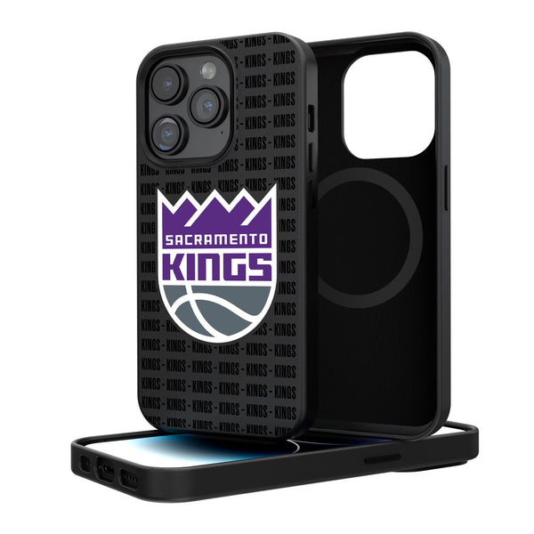 Sacramento Kings Blackletter iPhone Magnetic Case