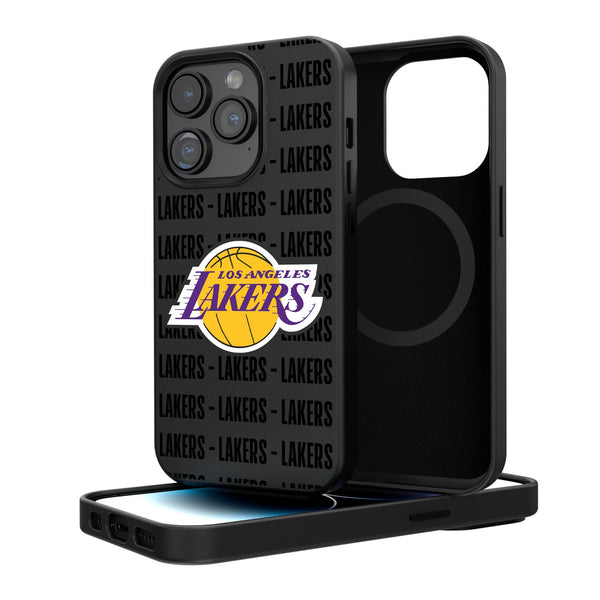 Los Angeles Lakers Blackletter iPhone Magnetic Case
