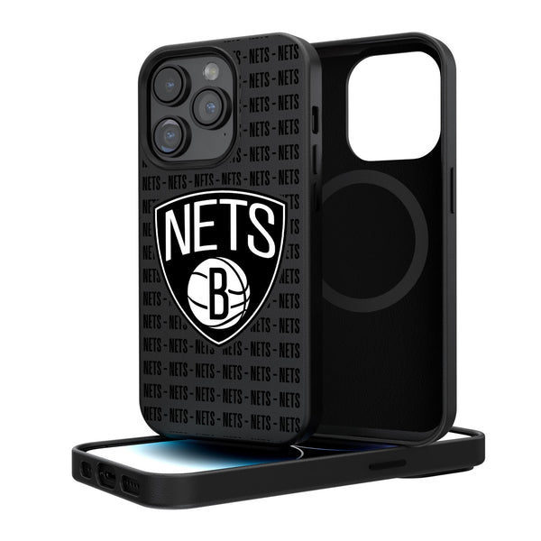 Brooklyn Nets Blackletter iPhone Magnetic Case