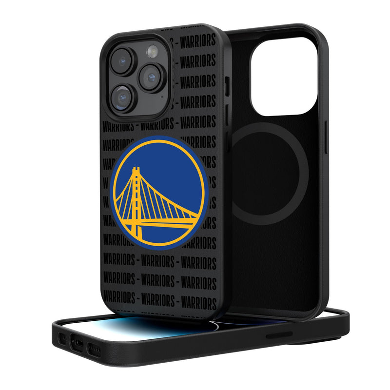 Golden State Warriors Blackletter iPhone Magnetic Case