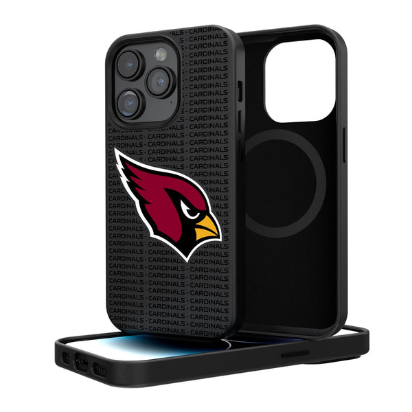 Arizona Cardinals Blackletter iPhone Magnetic Case