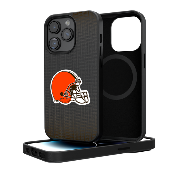 Cleveland Browns Linen iPhone Magnetic Phone Case
