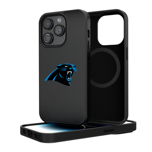 Carolina Panthers Linen iPhone Magnetic Phone Case