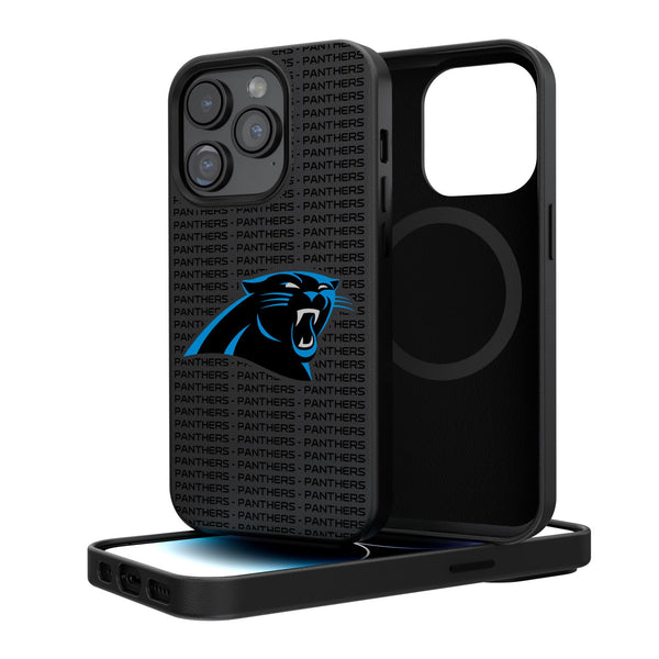 Carolina Panthers Blackletter iPhone Magnetic Case
