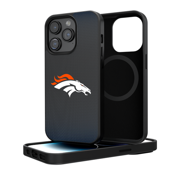 Denver Broncos Linen iPhone Magnetic Phone Case