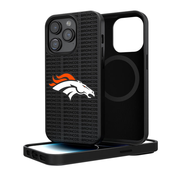 Denver Broncos Blackletter iPhone Magnetic Case