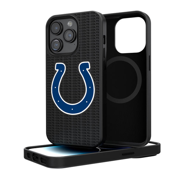 Indianapolis Colts Blackletter iPhone Magnetic Case