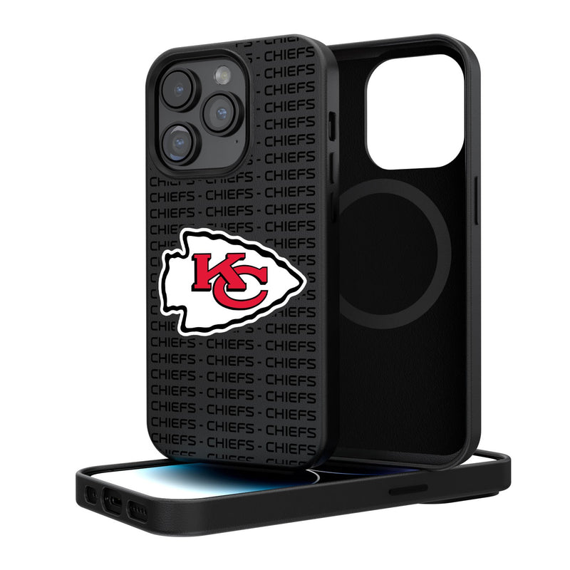 Kansas City Chiefs Blackletter iPhone Magnetic Case