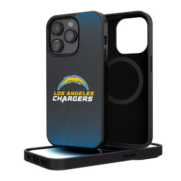 Los Angeles Chargers Linen iPhone Magnetic Phone Case