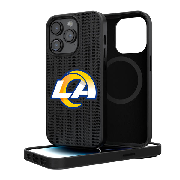 Los Angeles Rams Blackletter iPhone Magnetic Case