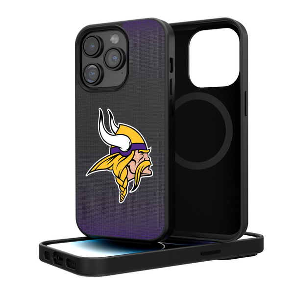 Minnesota Vikings Linen iPhone Magnetic Phone Case
