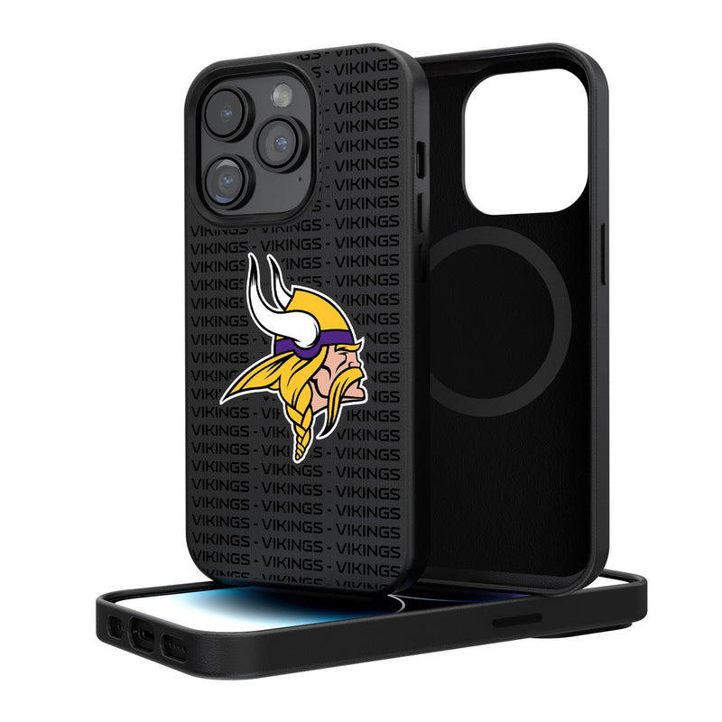 Minnesota Vikings Blackletter iPhone Magnetic Case