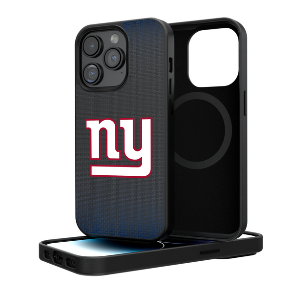 New York Giants Linen iPhone Magnetic Phone Case