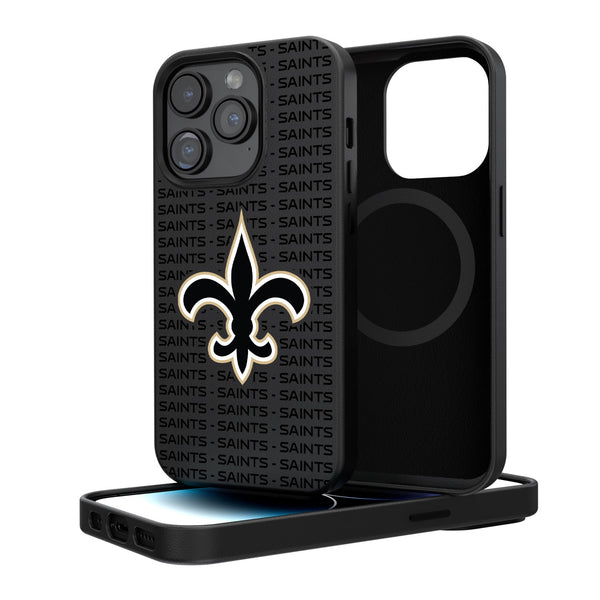 New Orleans Saints Blackletter iPhone Magnetic Case