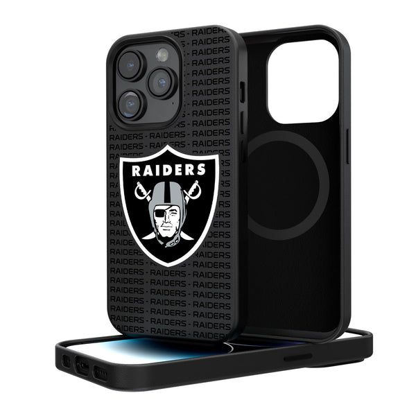 Las Vegas Raiders Blackletter iPhone Magnetic Case