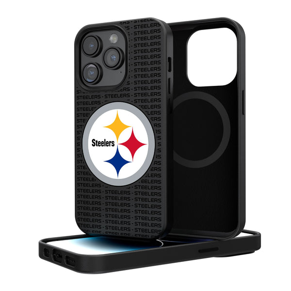 Pittsburgh Steelers Blackletter iPhone Magnetic Case