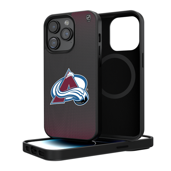 Colorado Avalanche Linen iPhone Magnetic Phone Case