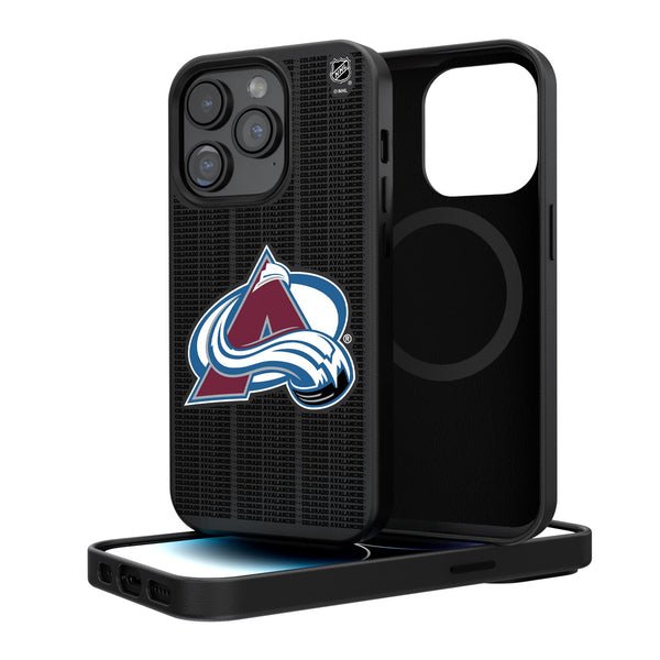 Colorado Avalanche Blackletter iPhone Magnetic Case
