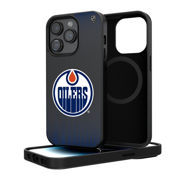 Edmonton Oilers Linen iPhone Magnetic Phone Case