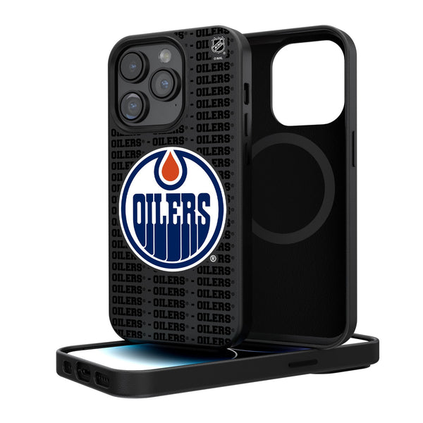 Edmonton Oilers Blackletter iPhone Magnetic Case