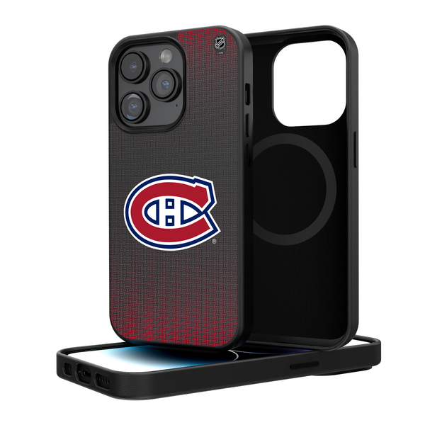 Montreal Canadiens Linen iPhone Magnetic Phone Case