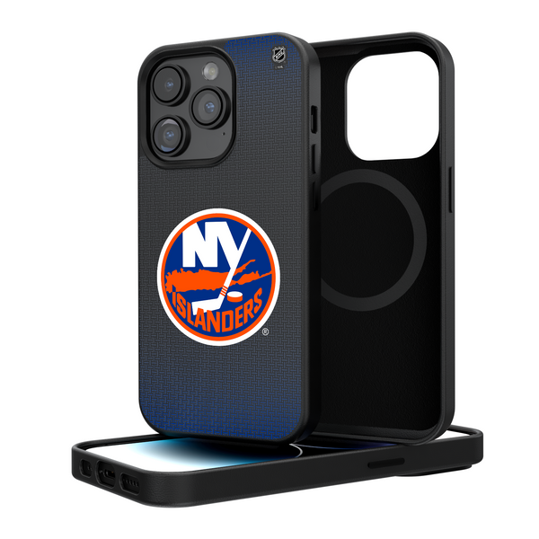 New York Islanders Linen iPhone Magnetic Phone Case