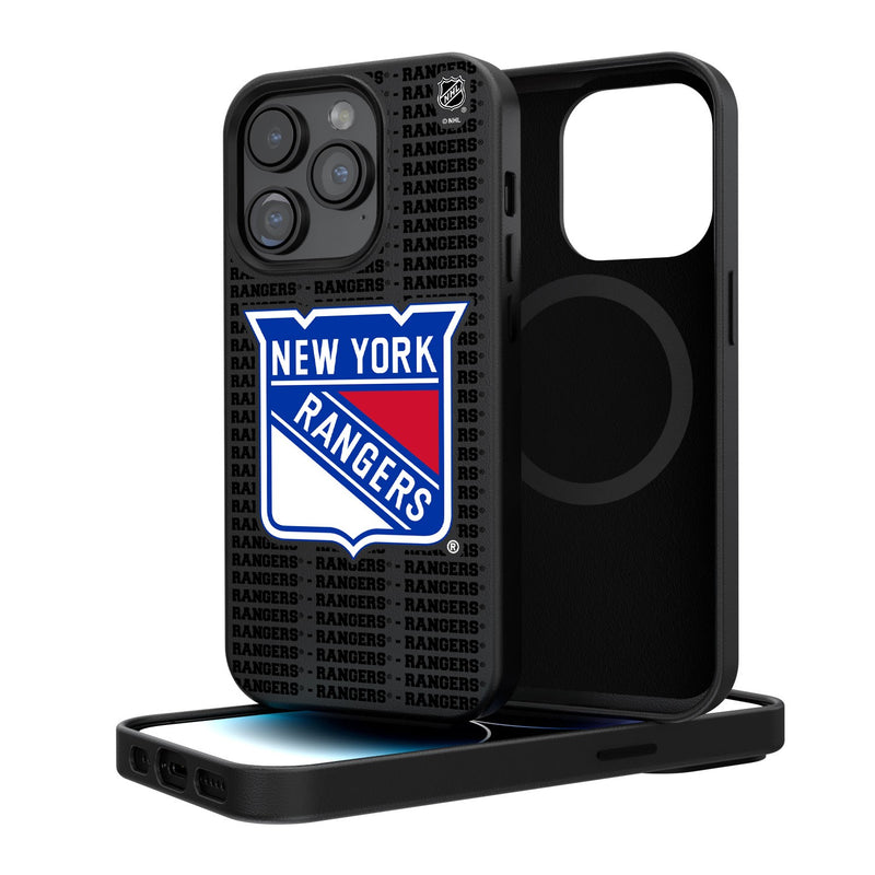 New York Rangers Blackletter iPhone Magnetic Case