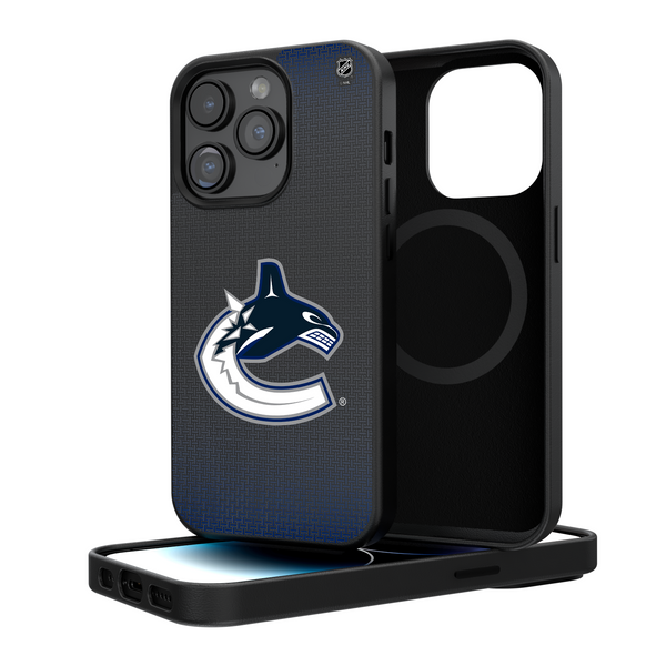 Vancouver Canucks Linen iPhone Magnetic Phone Case