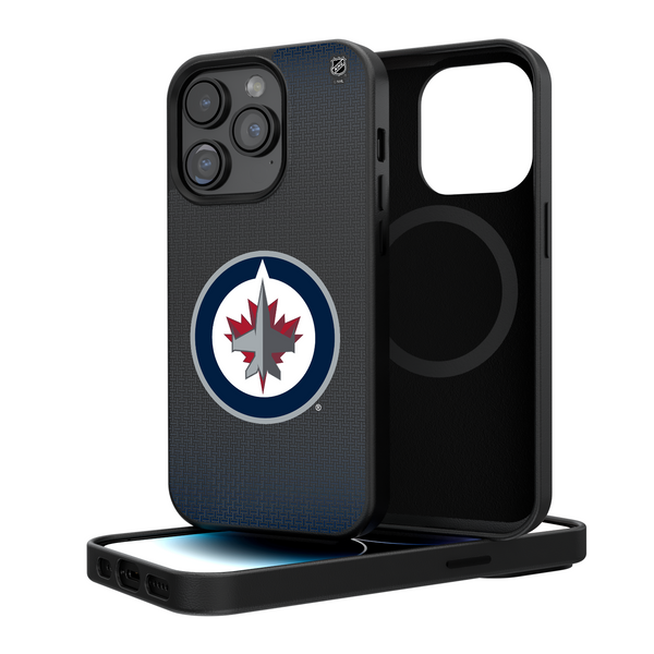 Winnipeg Jets Linen iPhone Magnetic Phone Case