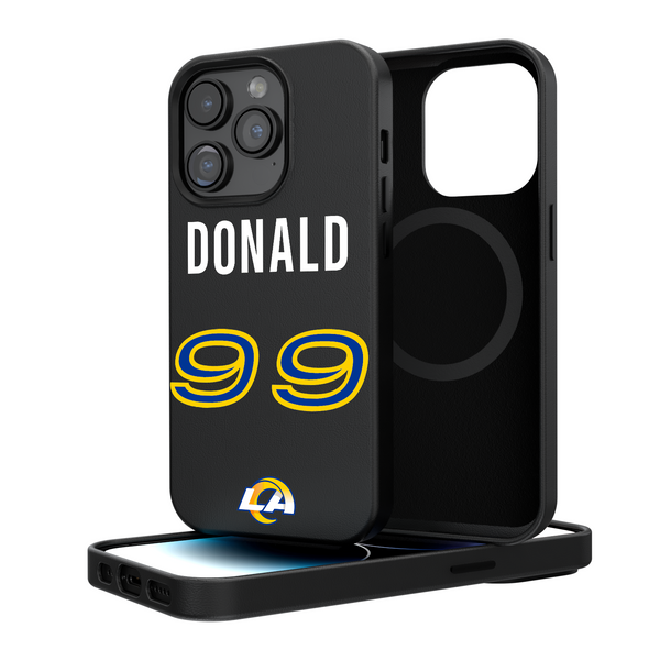Aaron Donald Los Angeles Rams 99 Ready iPhone Magnetic Phone Case