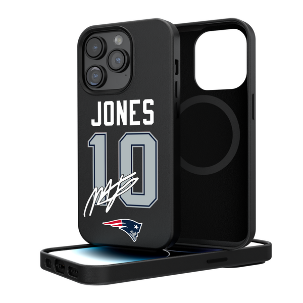 Mac Jones New England Patriots 10 Ready iPhone Magnetic Phone Case