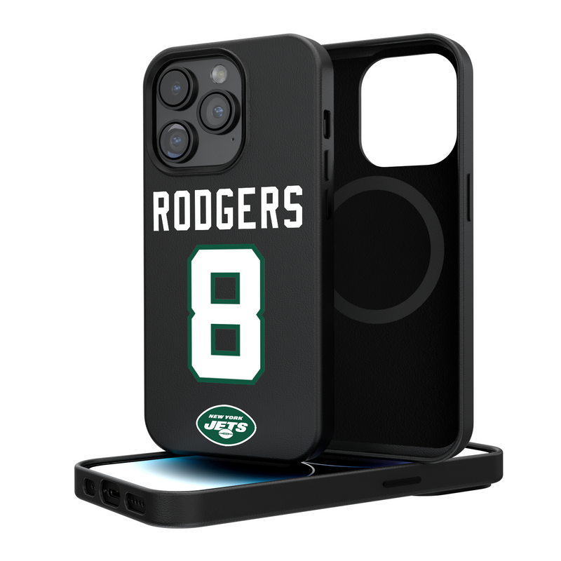 Aaron Rodgers New York Jets 8 Ready iPhone Magnetic Phone Case