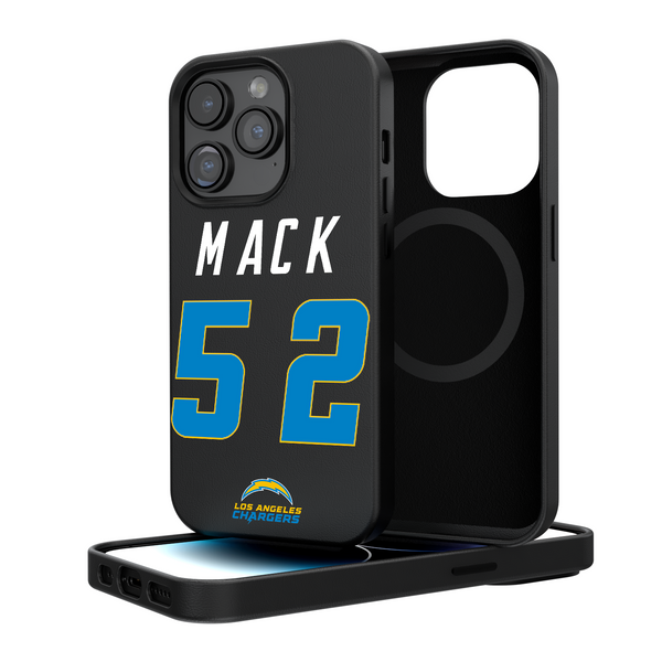 Khalil Mack Los Angeles Chargers 52 Ready iPhone Magnetic Phone Case