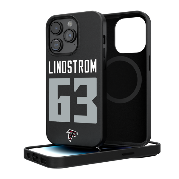 Chris Lindstrom Atlanta Falcons 63 Ready iPhone Magnetic Phone Case