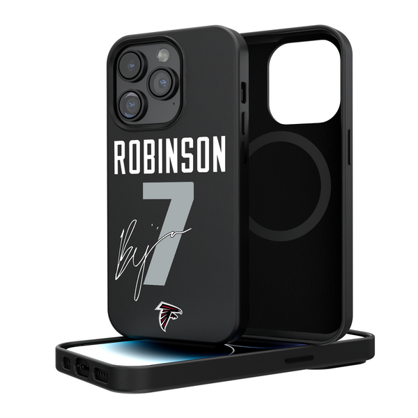 Bijan Robinson Atlanta Falcons 7 Ready iPhone Magnetic Phone Case