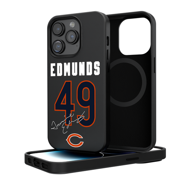 Tremaine Edmunds Chicago Bears 49 Ready iPhone Magnetic Phone Case