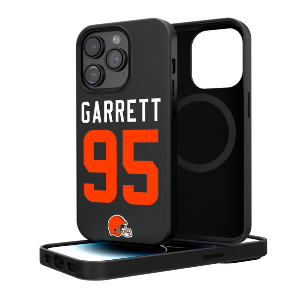 Myles Garrett Cleveland Browns 95 Ready iPhone Magnetic Phone Case